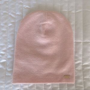 H&M light pink girls beanie